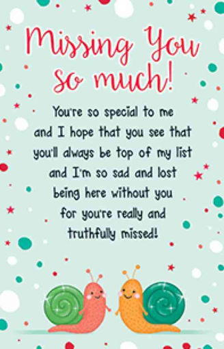 Picture of KEEPSAKE WALLET MISSING YOU CARD